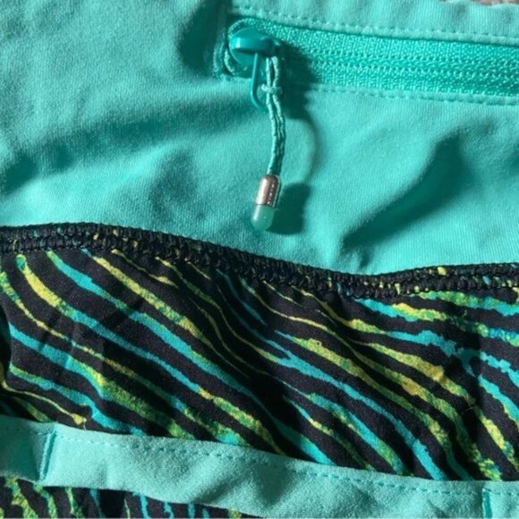 Lululemon Speed Short 2016 Seawheeze - Who Done It Split Pea Black / Bali Breeze - Picture 7 of 8